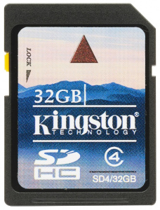     Kingston SDHC 32Gb (SD4) - 