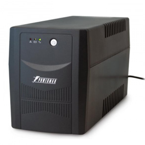 ���� ������ ���� �������������� ������� Powerman Back Pro 2000/UPS Line-interactive 1200W/2000VA black ��������-�������� ������������