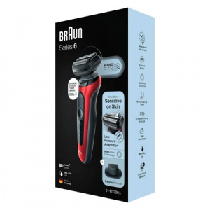  Braun Series 6 61-R1200S red/black