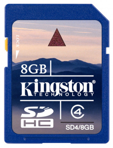     Kingston SDHC 8Gb Class 4 - 