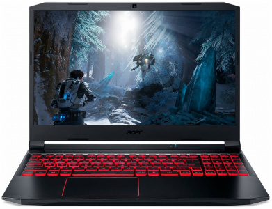  Acer Nitro 5 AN515-55-52SG (NH.QB2ER.004) FHD/i5 10300H/16Gb/SSD512Gb/RTX 3060 6Gb/15.6"/Wi10/black