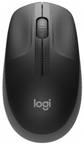   Logitech M190 Wireless Mouse, Black - 