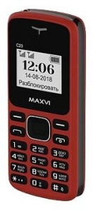     Maxvi C23, red/black - 