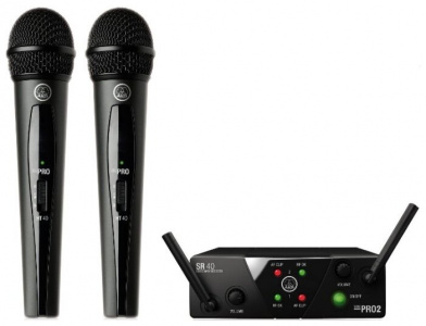    AKG WMS40 Mini2 Vocal Set BD US25B/D, black - 