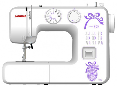     Janome 812, white and violet - 