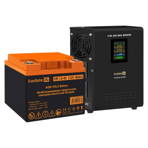 ���� ������ �������� ��� ExeGate FineSine SX-800.LCD.AVR.2SH EX295996RUS + ������� 40A� EX282979RUS ������ ��������-�������� ������������