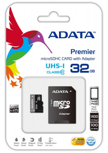     ADATA Premier microSDHC 32GB UHS-I + SD- - 