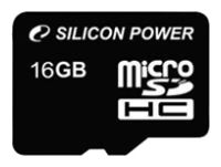     Silicon Power microSDHC 16GB Class 4 - 