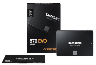 SSD-���������� Samsung 2Tb 870 EVO Series MZ-77E2T0B/EU
