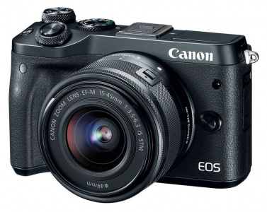    Canon EOS M6 Kit (15-45 IS STM) Black - 