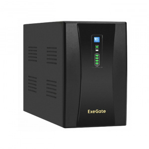 ���� ������ ���� �������������� ������� ExeGate SpecialPro UNB-2000.LED.AVR.1SH.2C13 20 EX292606RUS black ��������-�������� ������������