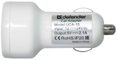   Defender UCA-15 2 2USB white (83562) 