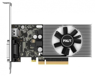  PALIT (NEC103000646-1082F BULK) PCI-E NV GT 1030 2048Mb 64b DDR4 DVI/HDMI PA-GT1030-2GD4 BULK