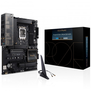 ����������� ����� ASUS PROART B760-CREATOR WIFI, LGA1700, B760, 4*DDR5, HDMI+DP, 4xSATA3 + RAID, 3xM2, Audio, Gb LAN,