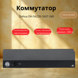 ���������� Dahua DH-S4220-16GT-240