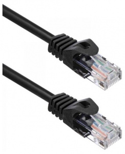 ����-���� ACD-LPU5C-20M [ACD-LPU5C-20M] Cat5e UTP 24AWG 4Pair, 7/0.18�� CU black, 20�, (741852)