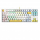  A4Tech Bloody S87 Energy, White/yellow, USB