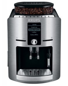  Krups Espresseria LCD Inox EA826E30, Silver black