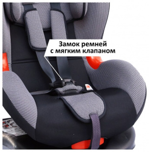     1-2 (9-25 ) Siger  ISOFIX (.1-2), grey - 