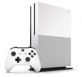   Microsoft Xbox One S 1 All-Digital Edition (NJP-00034), white