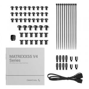������ ��� ���������� Deepcool MATREXX 55 V4 E-ATX ��� �� R-MATREXX55-BKADA4-G-4, Black