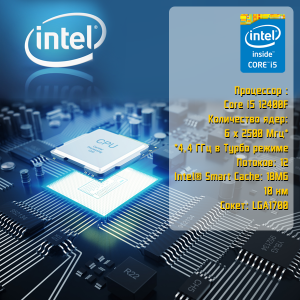 ��������� ���� TopComp AK 121987805 Intel Core 5 12400F/H610/16/512/NVIDIA GeForce RTX 3060 12gb/Win10 pro, white