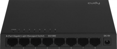 ���������� Cudy GS108E ������, (L2+) 8x1����/� �������������