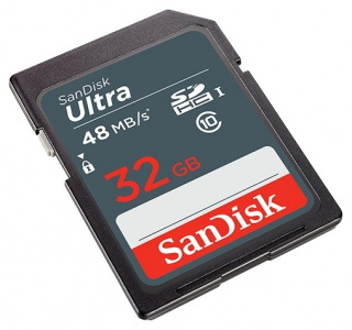     SanDisk Ultra SDHC Class 10 UHS-I 48MB/s 32GB - 