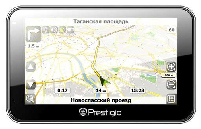 Карты для престижио навигатор GPS-навигатор Prestigio GeoVision GV4500BTFM экран 4.3 дюйм., LCD-цветной, 480x2
