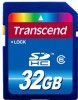 ���� ������ ����� ������ Transcend SDHC 32Gb Class 6 ��������-�������� ������������