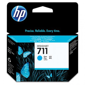 ���� ������ �������� �������� HP 711 CZ130A cyan ��������-�������� ������������