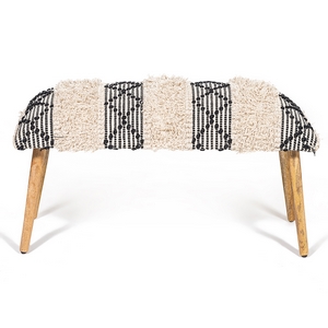  TetChair Secret De Maison Aprica black/white shaggy