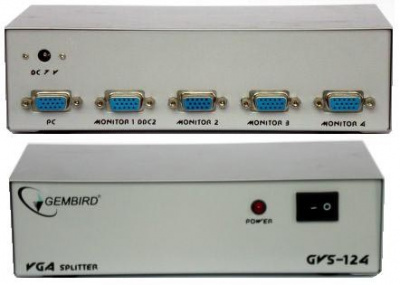 Сплиттер VGA Gembird 4-Port Video Splitter GVS-124