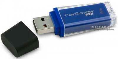 ���� ������ ������ Kingston DataTraveler 102 8Gb ��������-�������� ������������