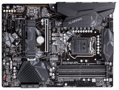 Материнская плата Gigabyte Z490M GAMING X Soc-1200 ATX, чипсет Intel Z490 Express • LGA1200 • 4x DDR4 @ 4600 МГц (до 128 Гб) — купить за 12345 руб.