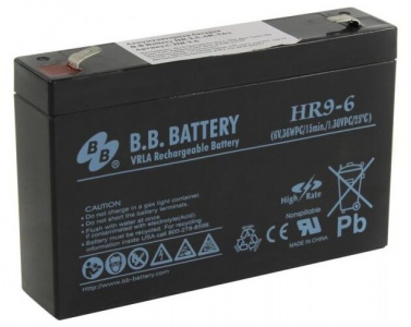 ���� ������ �������������� ������� B.B. Battery BB HR 9-6 6� ��������-�������� ������������