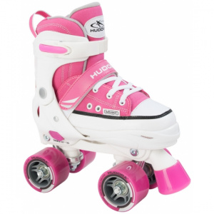    Hudora Rollschuh Roller Skate Pink (32-35) - 
