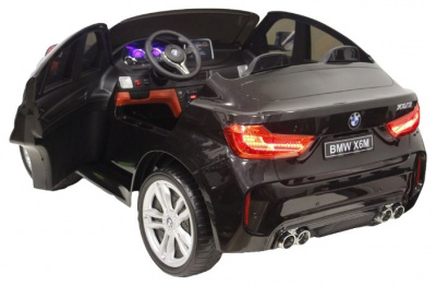    RiverToys BMW X6M (JJ2168), black gloss - 