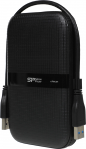 ���� ������ ������� ���� ������� Silicon Power USB 3.0 1TB A60 Armor 2.5" ������ SP010TBPHDA60S3A ��������-�������� ������������