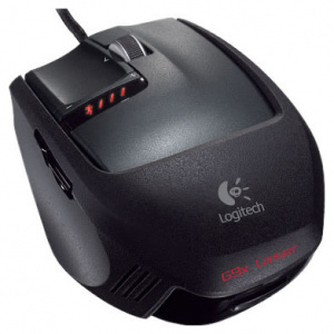   Logitech G9x Laser Mouse Black - 