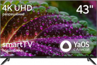 ��-��������� Hyundai H-LED43BU7012, LED 43" YaOS Frameless 4K UHD, ������