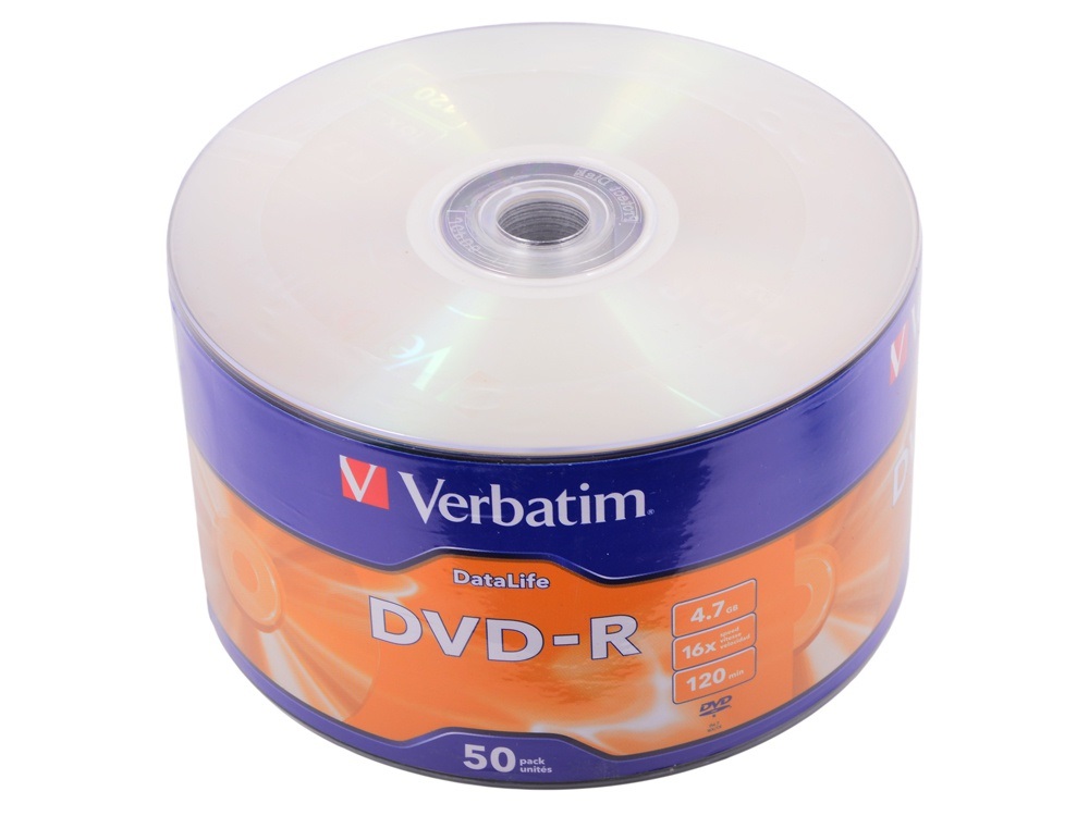 диск verbatim dvd+r 16x 4. диск st dvd-r 4. 7gb 16x cake box (50 шт). Dvd-диск vs dvd-r, 4. 7gb 16x cake box-50 (43548).
