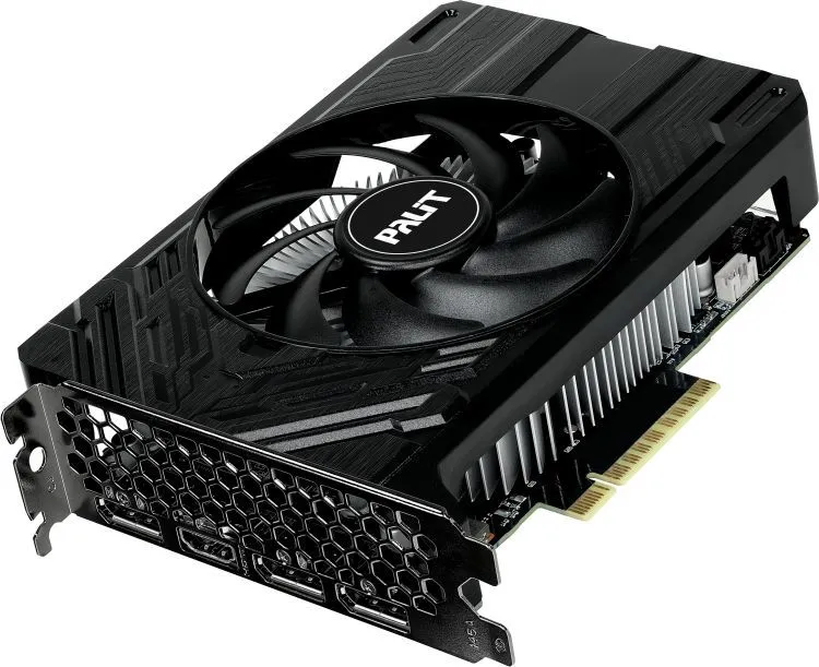 Palit NVIDIA GeForce RTX 4060 RTX4060 STORMX 8ГБ StormX, GDDR6