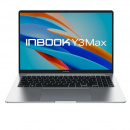  Infinix Inbook Y3 Max YL613 (71008301570) 16" IPS FHD/1920x1200/ Core i5 1235U 16Gb SSD512Gb Intel UHD Gr/ OC/silver