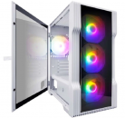    1STPLAYER TRILOBITE T3-G White / mATX, TG / 4x 120mm LED fans inc. / T3-G-WH-4F1-W