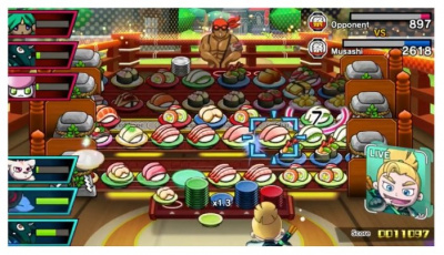  Nintendo Sushi Striker: The Way of Sushido,  Nintendo Switch