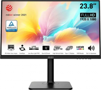 ���� ������ ������� 23.8" MSI Modern MD2412P black ��������-�������� ������������