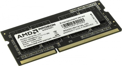   AMD R532G1601S1SL-UO (2Gb, DDR3L, SO-DIMM, 1600MHz, CL11)