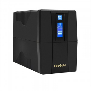 ���� ������ ��� ExeGate EP285478RUS Power Smart ULB-850.LCD.AVR.2SH.RJ.USB, black ��������-�������� ������������