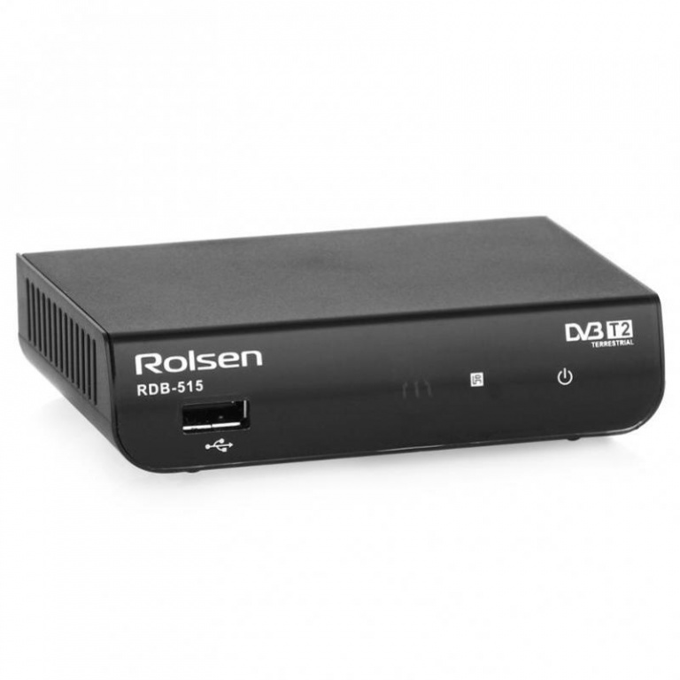 Приставки dvb t2 dvb c. DVB-t2 приставка (ресивер) Rolsen. Rolsen DVB-t2 приставка. Ресивер DVB-t2 Rolsen RDB-501. Ресивер DVB-t2 Rolsen RDB-502.